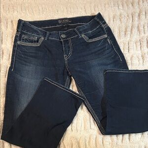 Silver Jeans Suki Mid Capris Size W30/L23.5